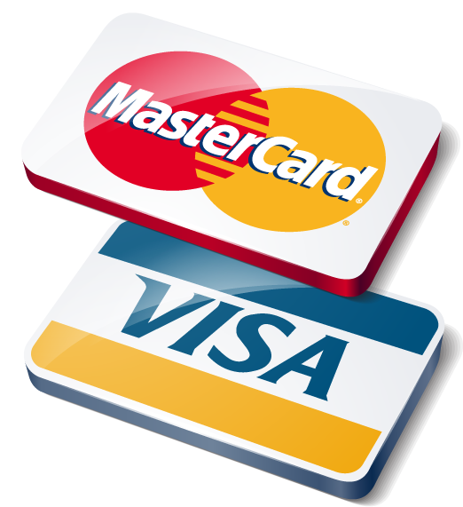 Банковские карты VISA и MASTERCARD через Сайт 